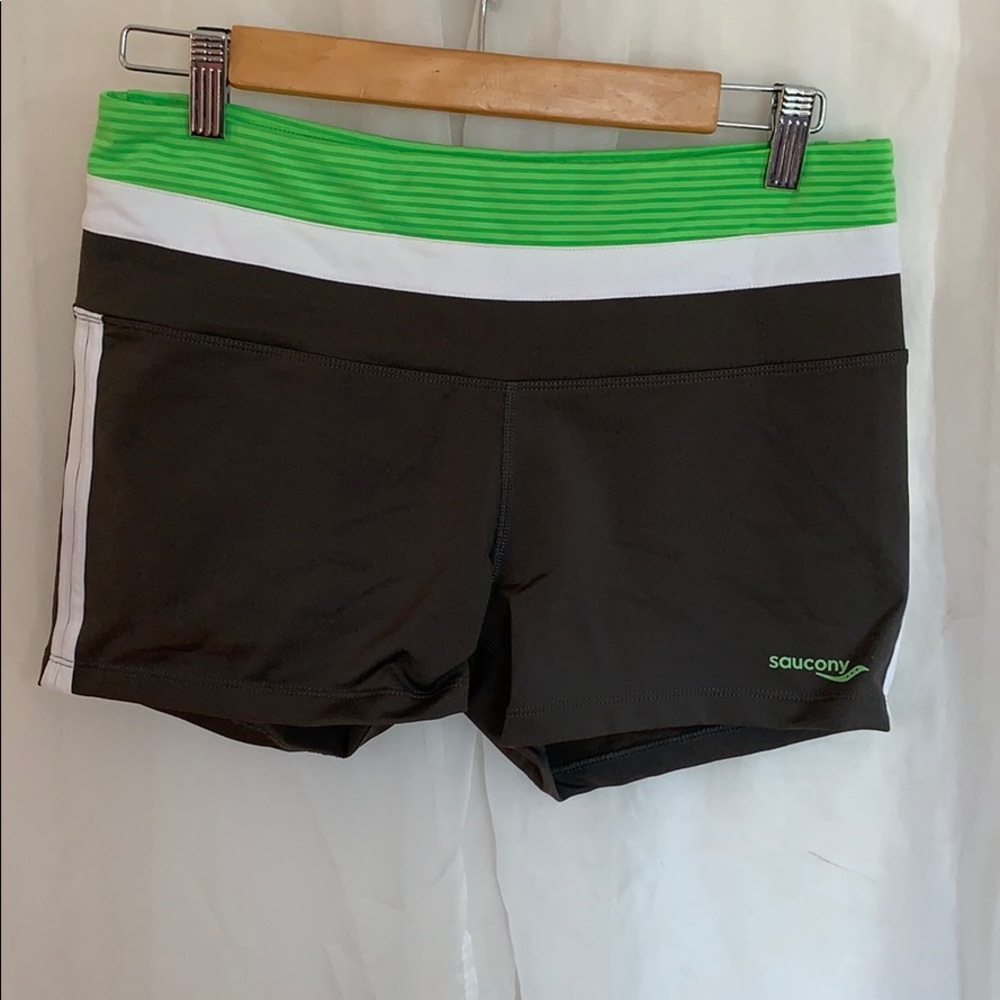 Saucony spandex shorts